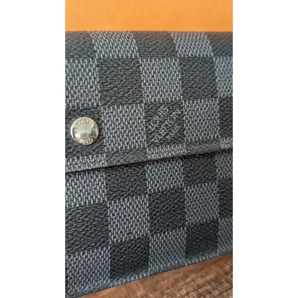 Louis Vuitton LV Damier Graphite Accordion Long Wallet Black‎ - Picture 14 of 16